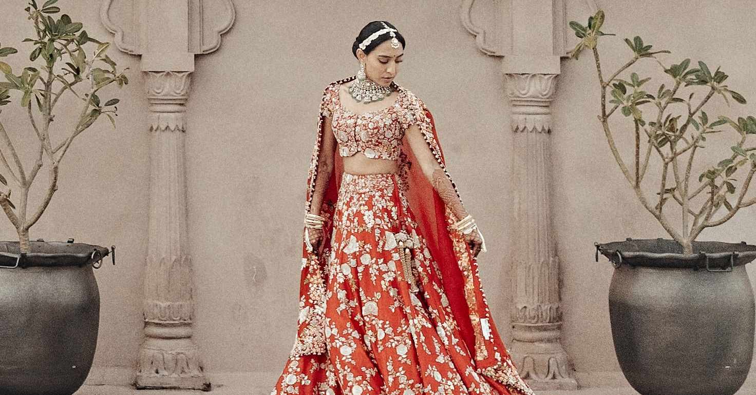 10 Pretty Lehenga Designs Worn by Precise Brides