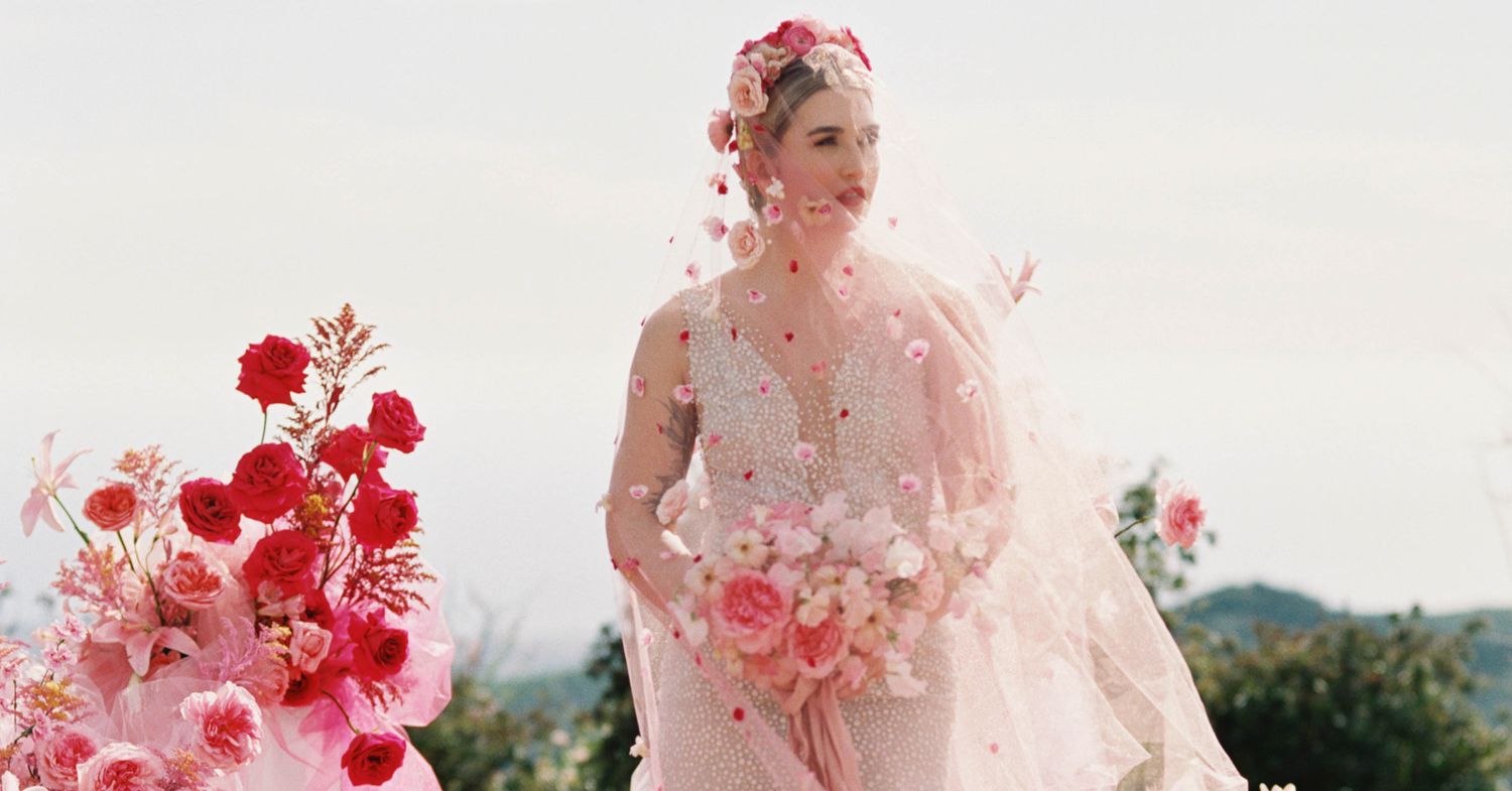 15 Pink Wedding ceremony Garments Worn by Precise Brides